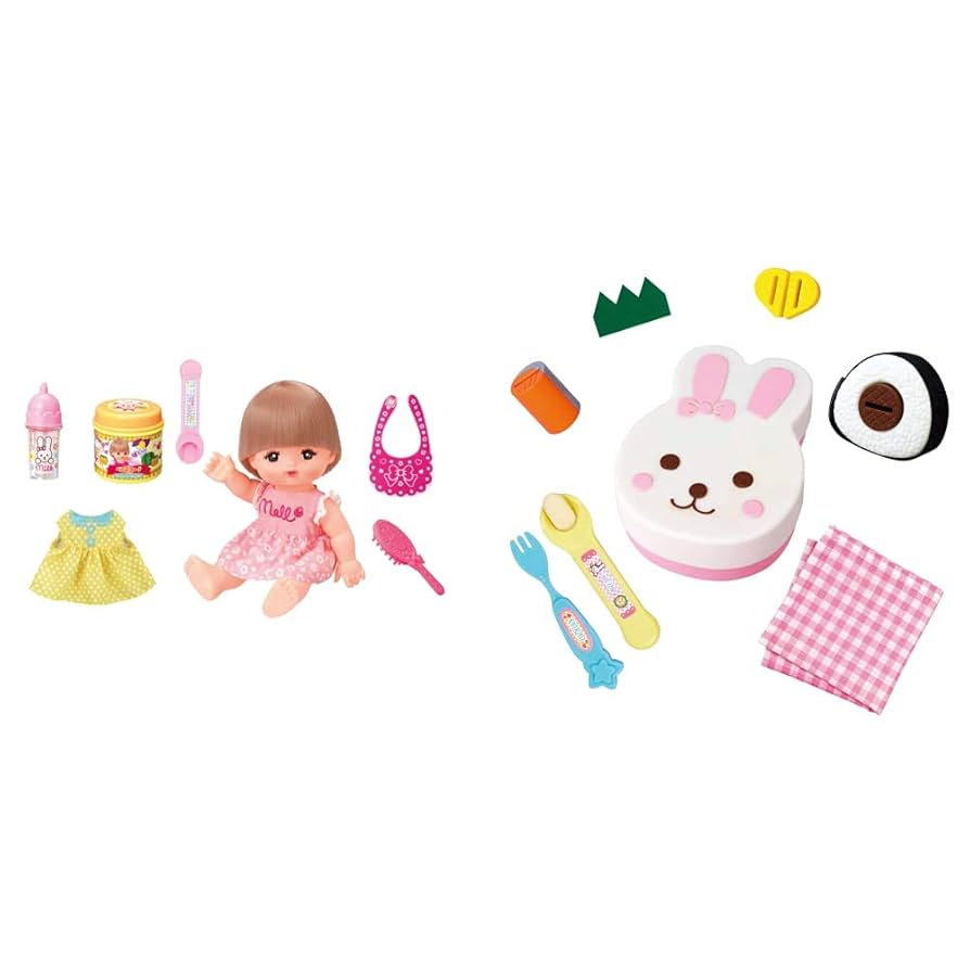 Amazon.co.jp: Mel-chan Doll Set, Oshokuji & Osewa Set (Doll
